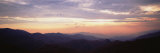 Mountain at Dusk, North Carolina, USA Lámina fotográfica por Panoramic Images
