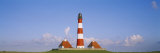 Lighthouse on a Landscape, Westerhever Lighthouse, Schleswig-Holstein, Germany Photographic Print by Panoramic Images 