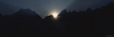 Sunrise over Mountains, Alps, Canton of Glarus, Switzerland Lámina fotográfica por Panoramic Images