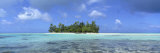 Clouds over an Island, Motutapu, Bora Bora, French Polynesia Fotografie-Druck von Panoramic Images 