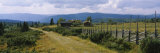 Farmhouses in a Field, Gudbrandsdalen, Oppland, Norway Lámina fotográfica por Panoramic Images