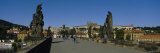 People Walking on a Bridge, Charles Bridge, Prague, Czech Republic Photographic Print by Panoramic Images 