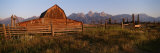 Exterior of a Barn, Grand Teton National Park, Wyoming, USA Photographic Print by Panoramic Images 