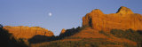 Moon over Red Rocks, Sedona, Arizona, USA Photographie par Panoramic Images 
