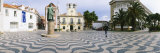 Statue in Front of a Church, Cascais, Lisbon, Portugal Photographic Print by Panoramic Images 