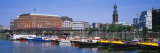 Boats at the Marina, Hamburg, Germany Fotografie-Druck von Panoramic Images 