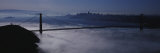 Fog over Golden Gate Bridge, San Francisco, California, USA Photographie par Panoramic Images 