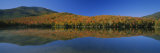 Reflection of Trees and Hill in a Lake, Heart Lake, Adirondack, New York State, USA Photographic Print by Panoramic Images 