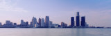 Buildings along Waterfront, Detroit, Michigan, USA Photographic Print by Panoramic Images 