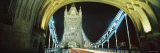 Bridge Lit Up at Night, Tower Bridge, London, England Photographie par Panoramic Images 