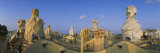 Panoramic Images - Chimneys on the Roof of a Building, Casa Mila, Barcelona, Catalonia, Spain - Fotografik Baskı Panoramic Images - Chimneys on the Roof of a Building, Casa Mila, Barcelona, Catalonia, Spain - Fotografik Baskı