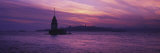 Leander's Tower and Blue Mosque, Istanbul, Turkey Fotografie-Druck von Panoramic Images 