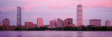 Skyscrapers along the Charles River, Boston City, Massachusetts, USA Photographic Print by Panoramic Images 