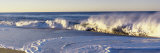 Waves Washing Up on a Beach Photographic Print by Panoramic Images 