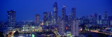 Skyscrapers, Singapore Lámina fotográfica por Panoramic Images Skyscrapers, Singapore Lámina fotográfica por Panoramic Images