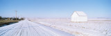 Snow Covered Road, Illinois, USA Photographic Print by Panoramic Images Snow Covered Road, Illinois, USA Photographic Print by Panoramic Images