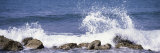 Puerto Rico, Vieques, Water Splashing with Rocks on the Beach Photographie par Panoramic Images 