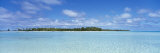 Trees on an Island, Rangiroa, French Polynesia Fotografie-Druck von Panoramic Images 