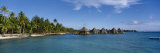Beach Huts on the Water, Kia Ora Village, French Polynesia Photographie par Panoramic Images 