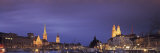 Cityscape of Zurich at Christmas, Zurich, Switzerland Photographie par Panoramic Images 