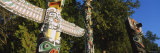 Three Totem Poles, Stanley Park, Vancouver, British Columbia, Canada Photographie par Panoramic Images 
