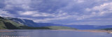 Lake Bogoria, Panoramic View of Hills Around a Lake, Kenya Photographic Print by Panoramic Images 