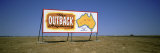 Billboard on a Landscape, Outback, Australia Photographic Print by Panoramic Images 