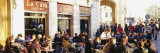 Tourists Sitting Outside of a Cafe, Barcelona, Spain Photographic Print by Panoramic Images 