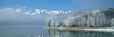 Mist over a Lake, Deer Creek State Park, Utah, USA Photographic Print by Panoramic Images 