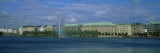 Buildings on the Waterfront, Alster Lake, Hamburg, Germany Photographic Print by Panoramic Images 