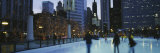 Millennium Park Ice Skating Rink, Grant Park, Chicago, Illinois, USA Photographic Print by Panoramic Images 