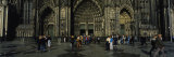 Tourists in Front of a Cathedral, Cologne Cathedral, Cologne, Germany Photographic Print by Panoramic Images 