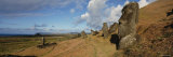 Moai Statues, Tahai Archaeological Site, Rano Raraku, Easter Island, Chile Photographic Print by Panoramic Images 