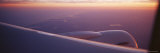 Airplane Wing at Dusk Photographic Print by Panoramic Images 