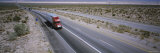 Semi-Truck on an Interstate Highway Photographic Print by Panoramic Images 