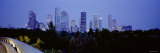 Buildings Lit Up at Dusk, Houston, Texas, USA Photographic Print by Panoramic Images 