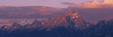 Sunlight over the Mountain Range, Grand Teton National Park, Wyoming, USA Lámina fotográfica por Panoramic Images