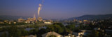 Buildings along Saint John River, Edmundston, New Brunswick, Canada Photographic Print by Panoramic Images 