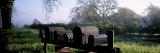 Mailboxes in a Garden, Napa Valley, California, USA Photographic Print by Panoramic Images 