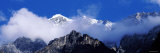 Manaslu Trek, Low Angle View of Clouds Around Mountain Peaks, Nepal Photographic Print by Panoramic Images 