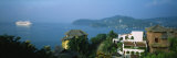 Huts on a Hilltop, Zihuatanejo, Guerrero, Mexico Fotografie-Druck von Panoramic Images 