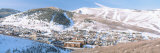 Town in a Mountain Valley, Park City, Utah, USA Lámina fotográfica por Panoramic Images