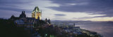 Building Lit Up at Dusk, Chateau Frontenac, Quebec City, Quebec, Canada Photographie par Panoramic Images 
