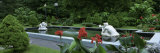Spit and Spat Statues in Fountain, Saratoga Springs, New York, USA Photographic Print by Panoramic Images 