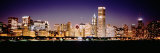Skyscrapers at Night, Chicago, Illinois, USA Photographie par Panoramic Images 