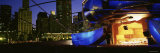 Spectators Watching the Show, Pritzker Pavilion, Millennium Park, Chicago, Illinois, USA Photographic Print by Panoramic Images 