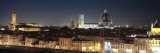 Buildings Lit Up at Night, Florence, Tuscany, Italy Photographie par Panoramic Images 