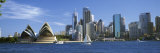 Sydney Opera House and City, Sydney Harbor, Sydney, New South Wales, Australia Photographie par Panoramic Images 