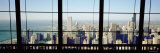 City as Seen through a Window, Chicago, Illinois, USA Photographic Print by Panoramic Images 