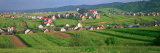 Houses in a Field, Tatra Mountains, Slovakia Photographic Print by Panoramic Images 